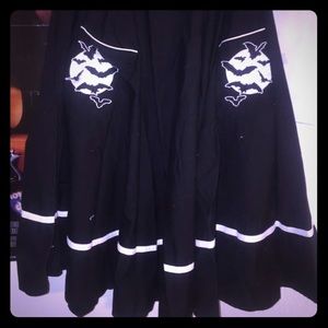 Black Bats 🦇 with pockets Skirt Hellbunny Pinup